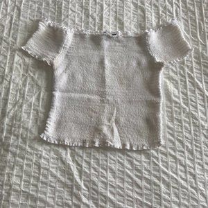 White Pacsun Kendall and Kylie off the shoulder